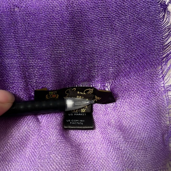 LORO PIANA  MULTI COLORED SCARF - Picture 4 of 13